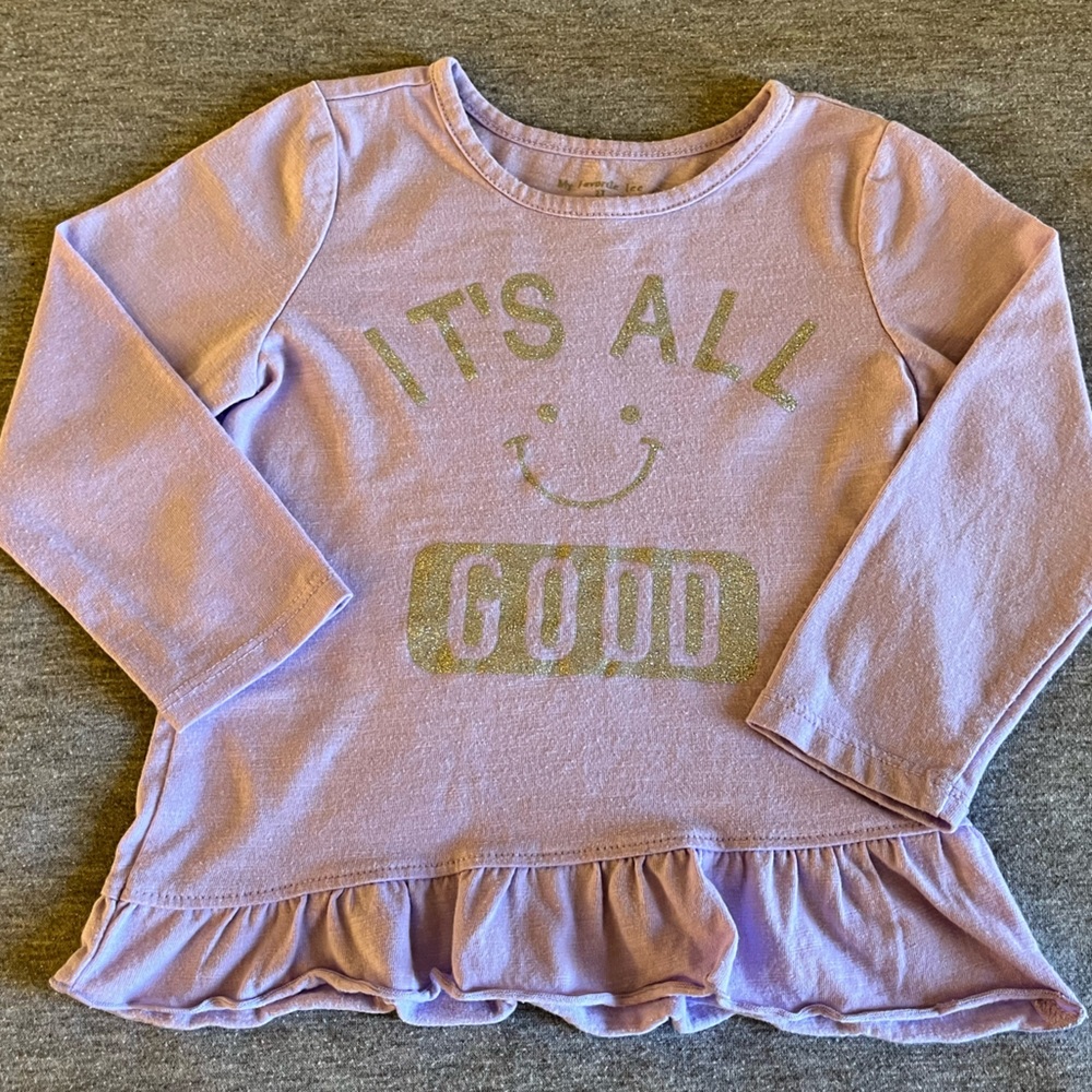 My Favorite Tee Toddler Long Sleeve Shirt